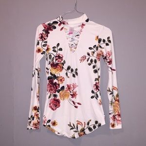 Floral long sleeve